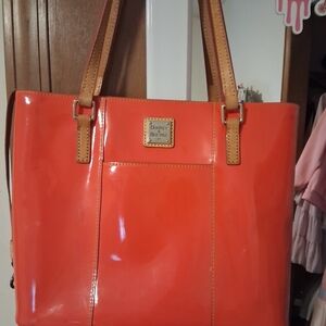 Dooney & Bourke Orange Tote Bag